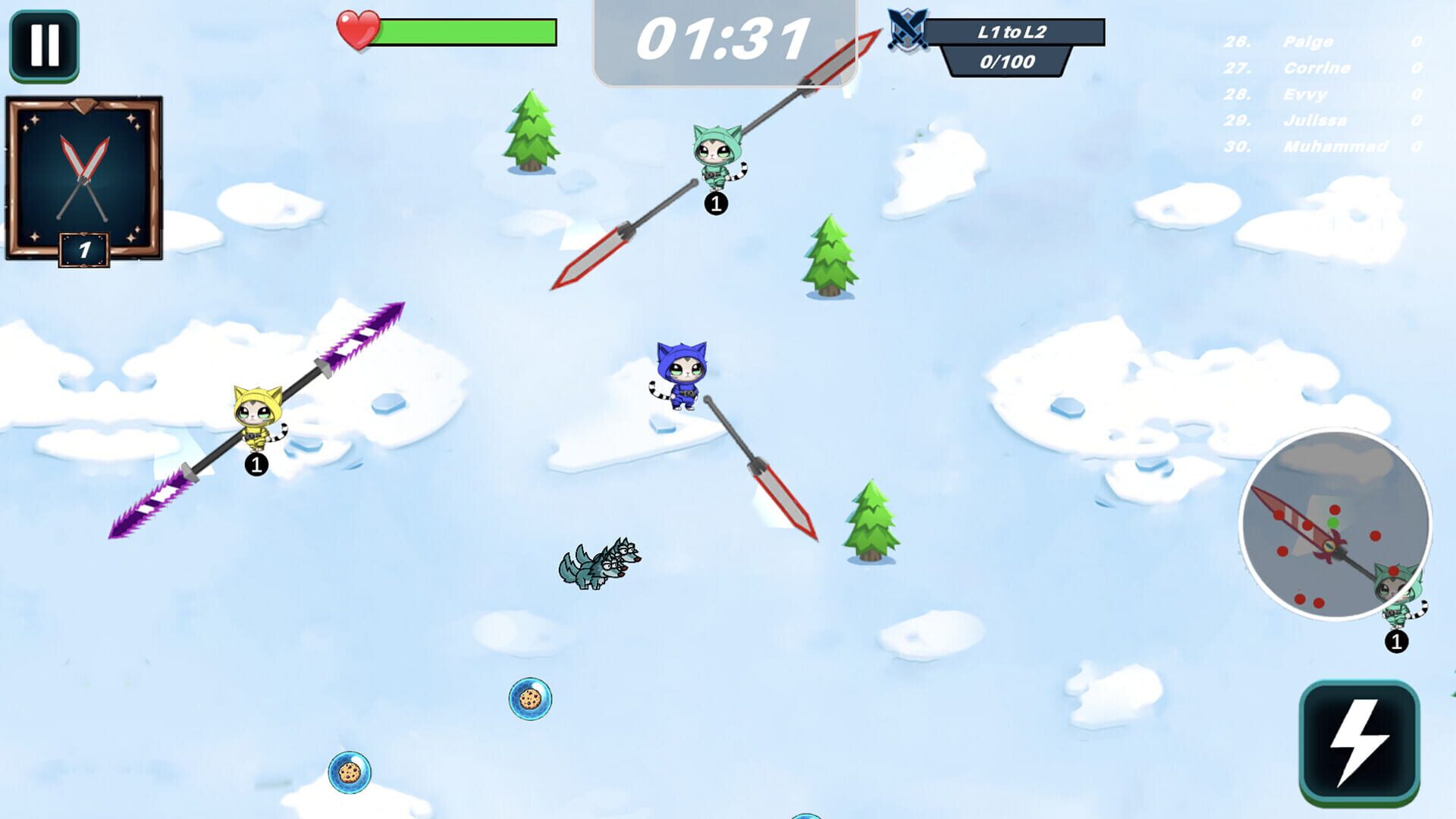 Cats War - Screenshot