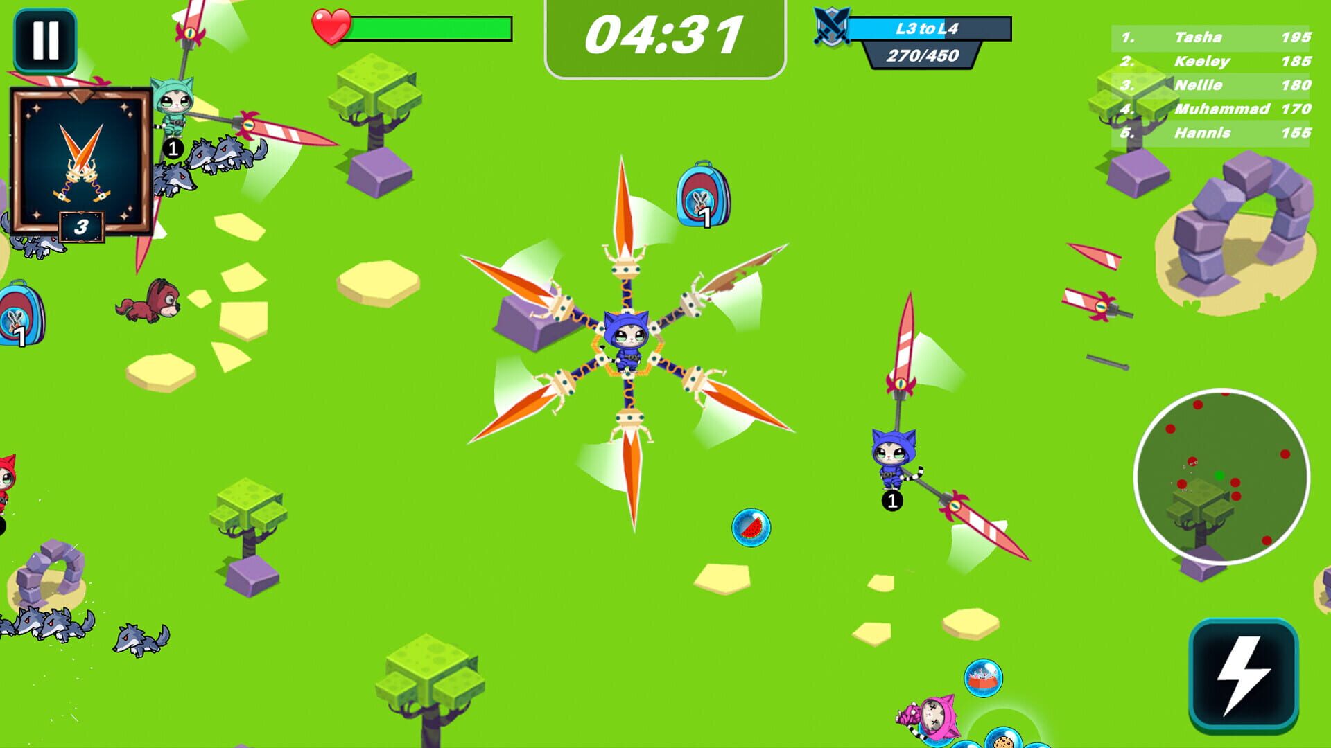 Cats War - Screenshot
