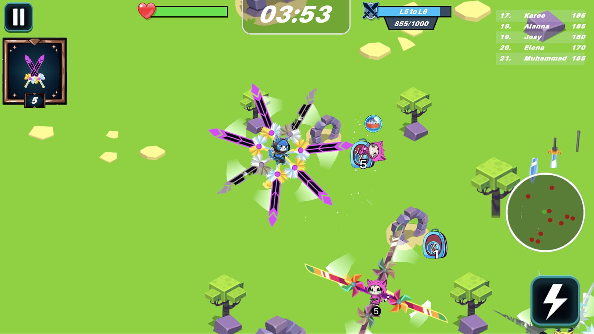 Cats War - Screenshot