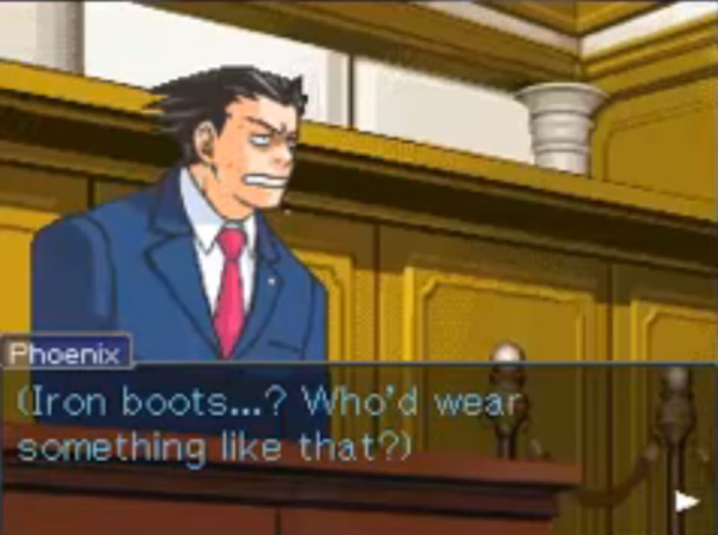 Phoenix Wright: Ace Attorney - Tails Abuse In Court