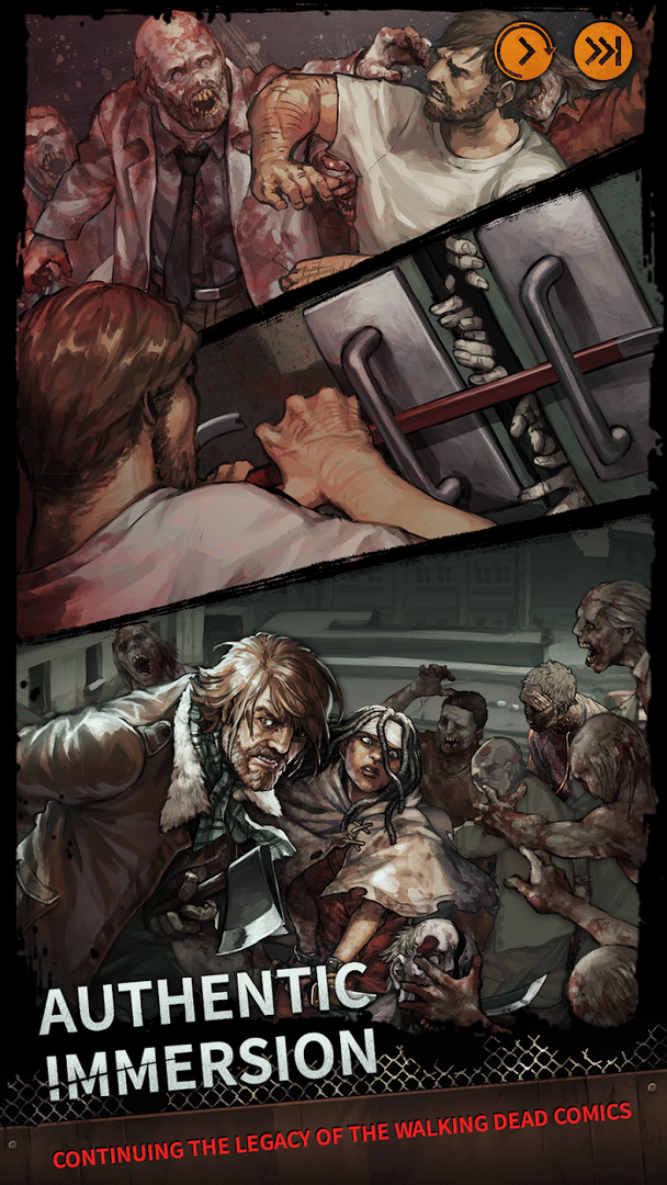 The Walking Dead Match 3 Tales screenshot