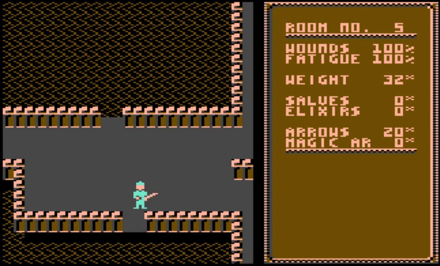 Dunjonquest: Upper Reaches of Apshai screenshot