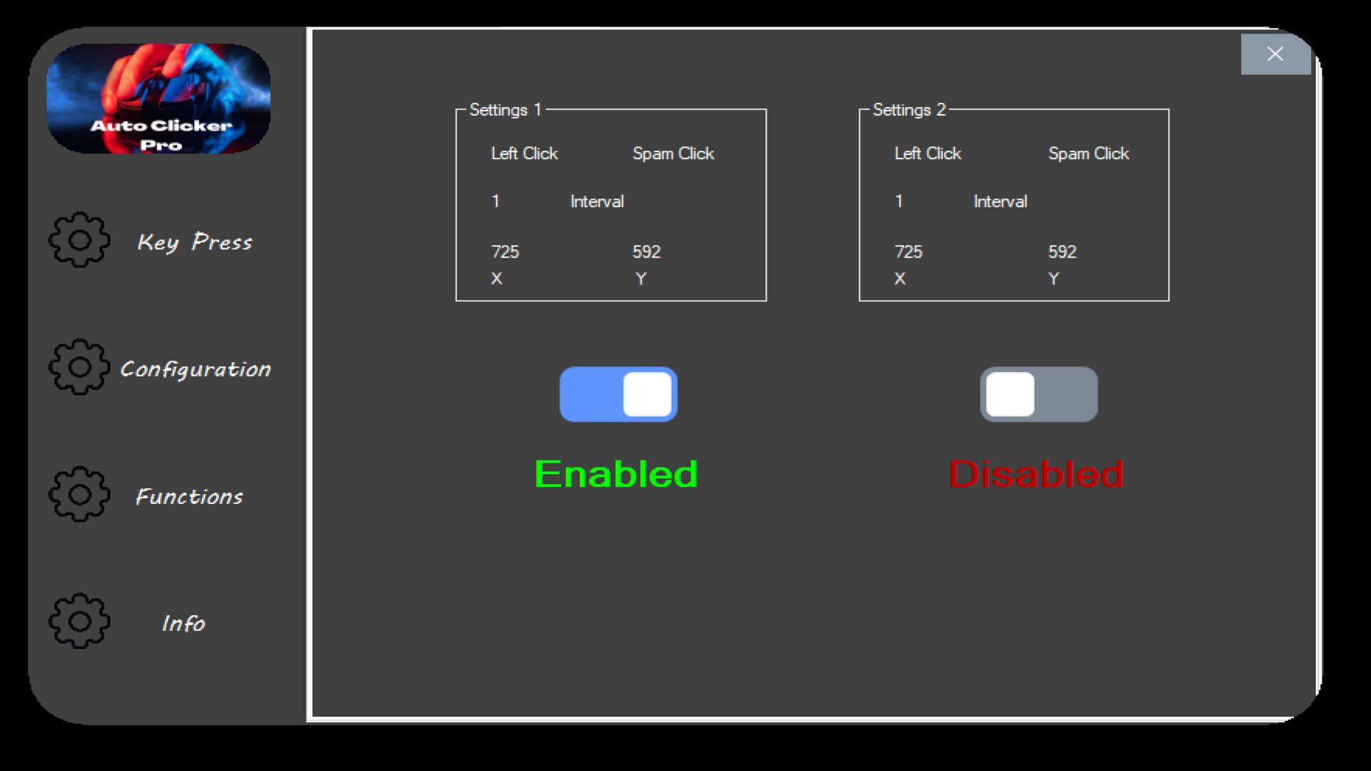 Auto Clicker Pro - Screenshot