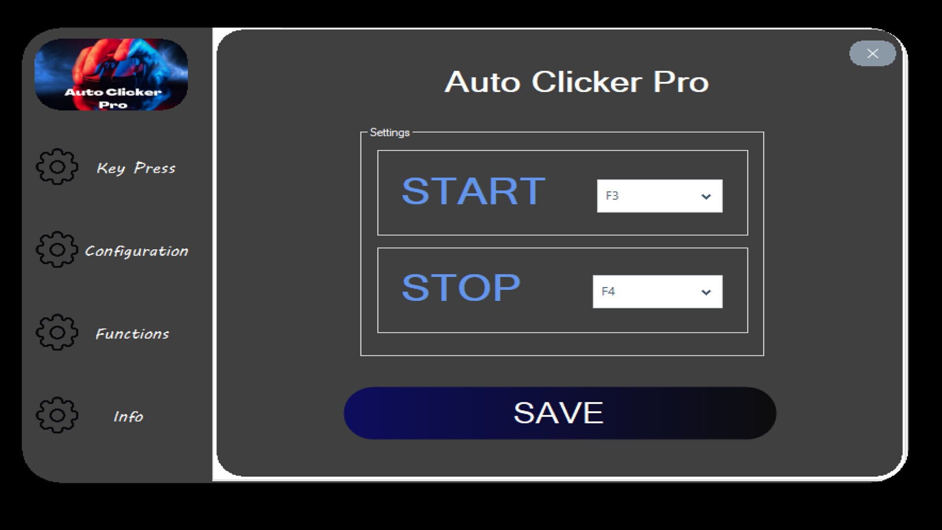 Auto Clicker Pro - Screenshot