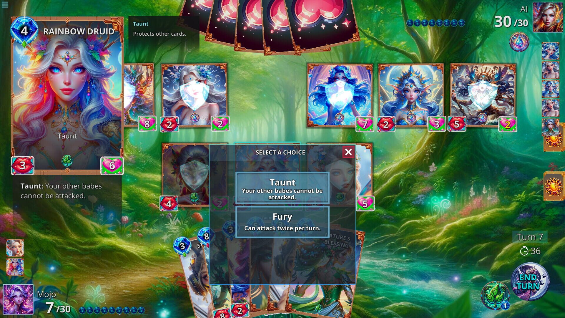 Battle Babes: Love & Death - Screenshot