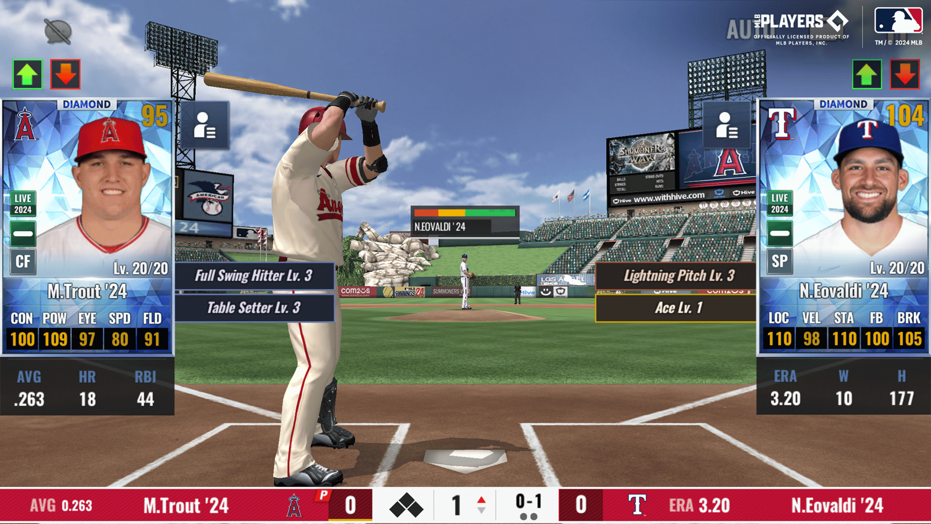 MLB 9 Innings screenshot