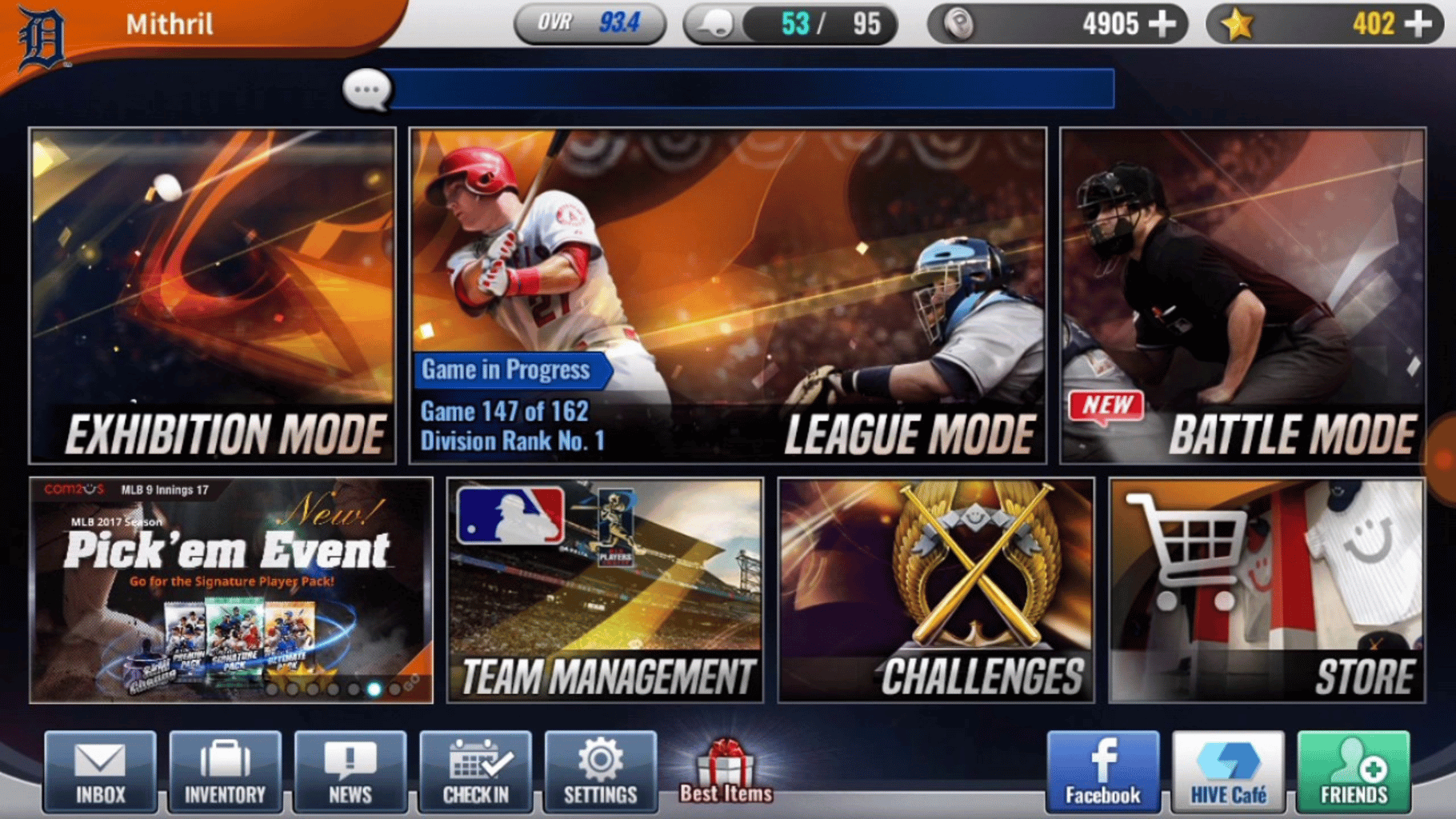 MLB 9 Innings 17 screenshot