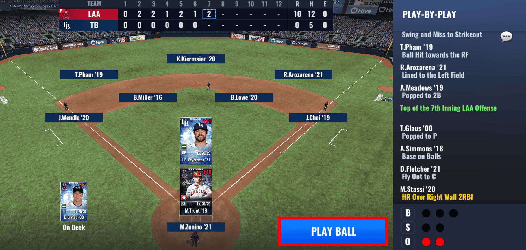 MLB 9 Innings 22 screenshot