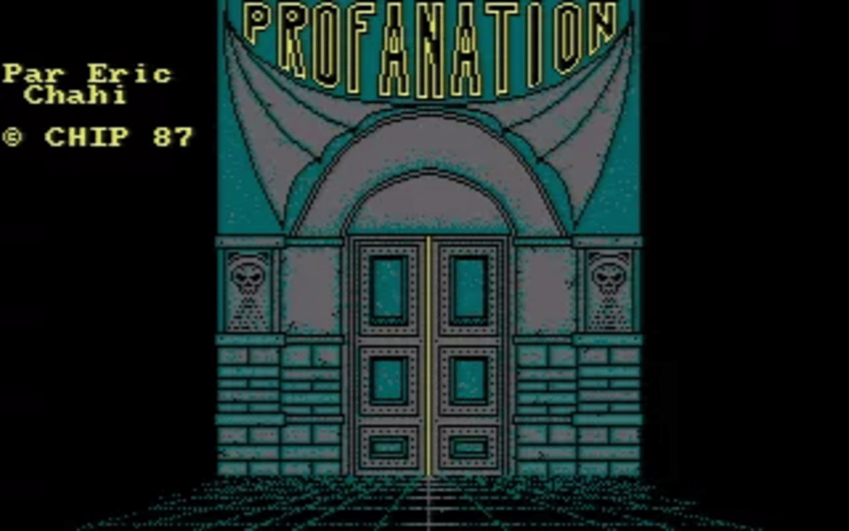 Profanation screenshot