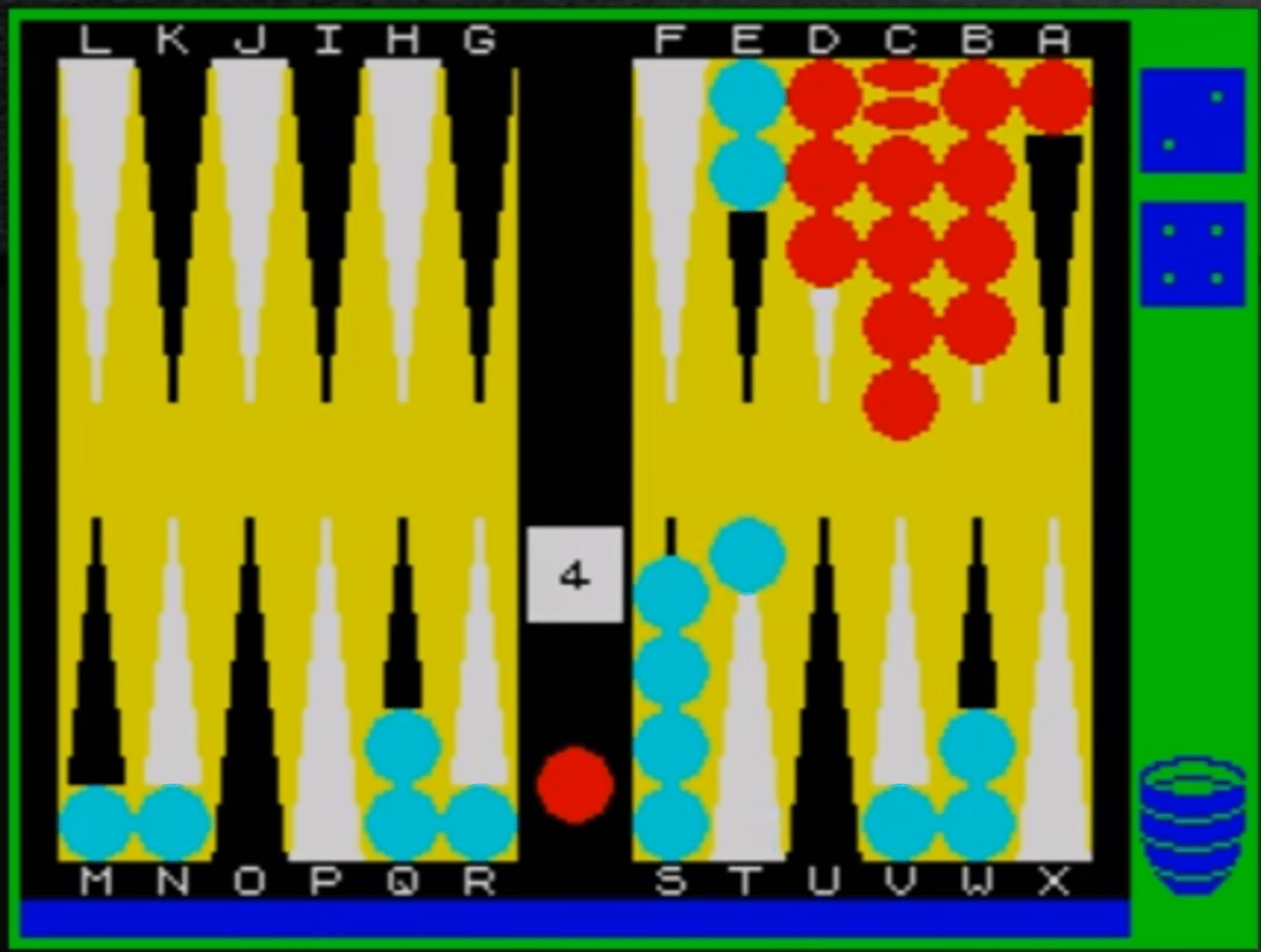 Backgammon screenshot