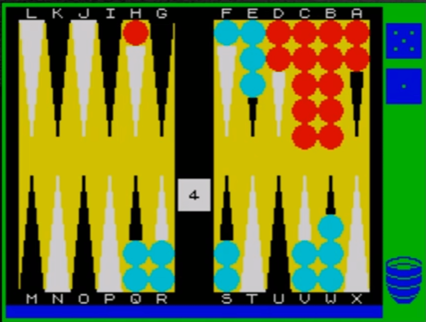 Backgammon screenshot