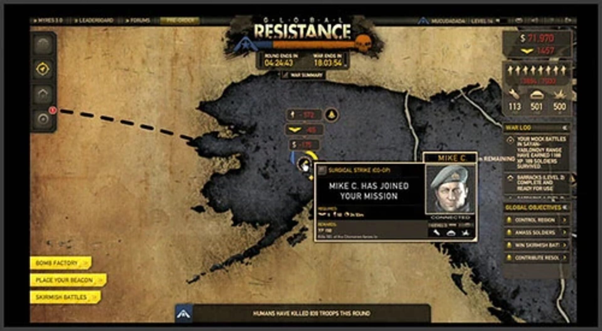 Global Resistance - Screenshot