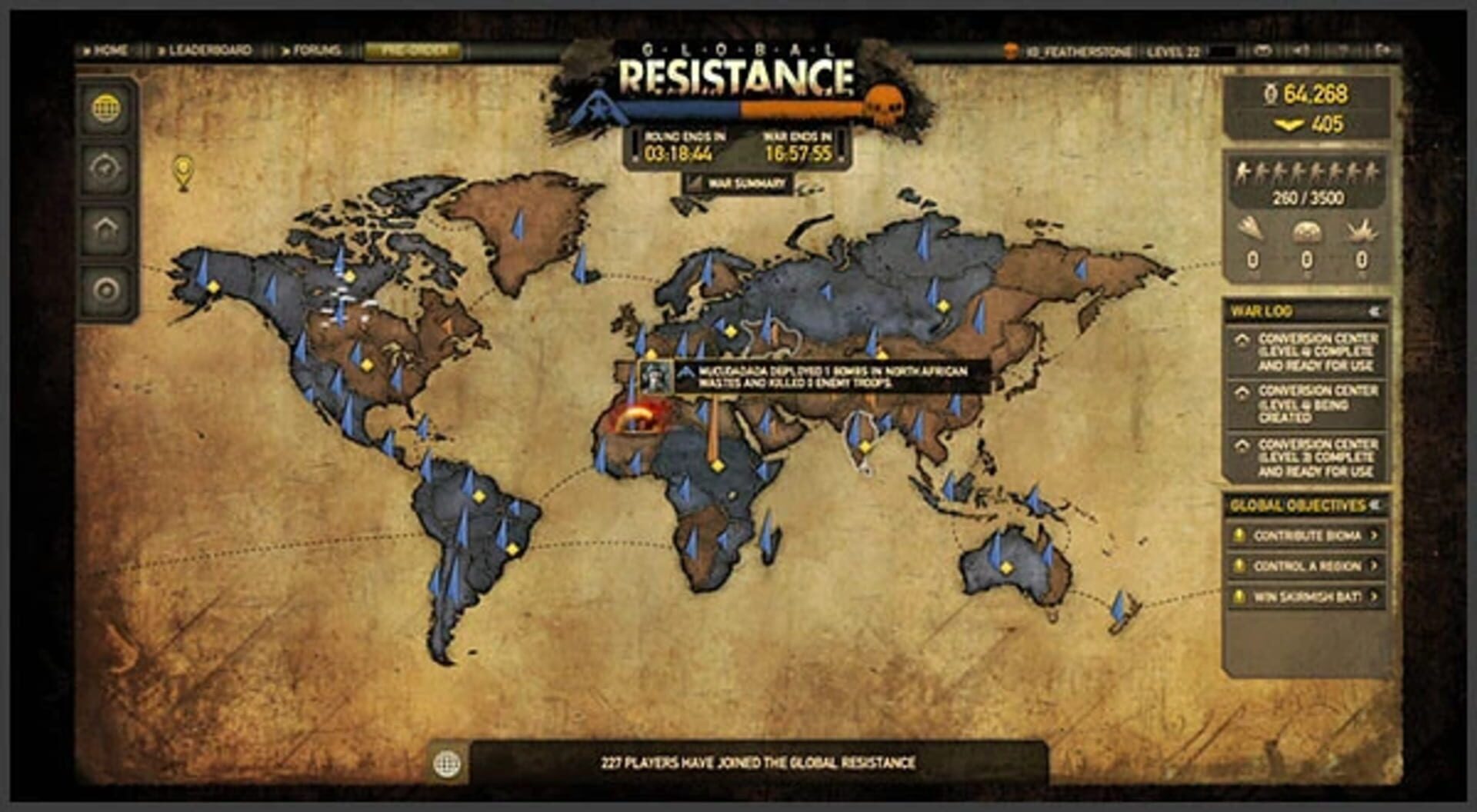 Global Resistance - Screenshot