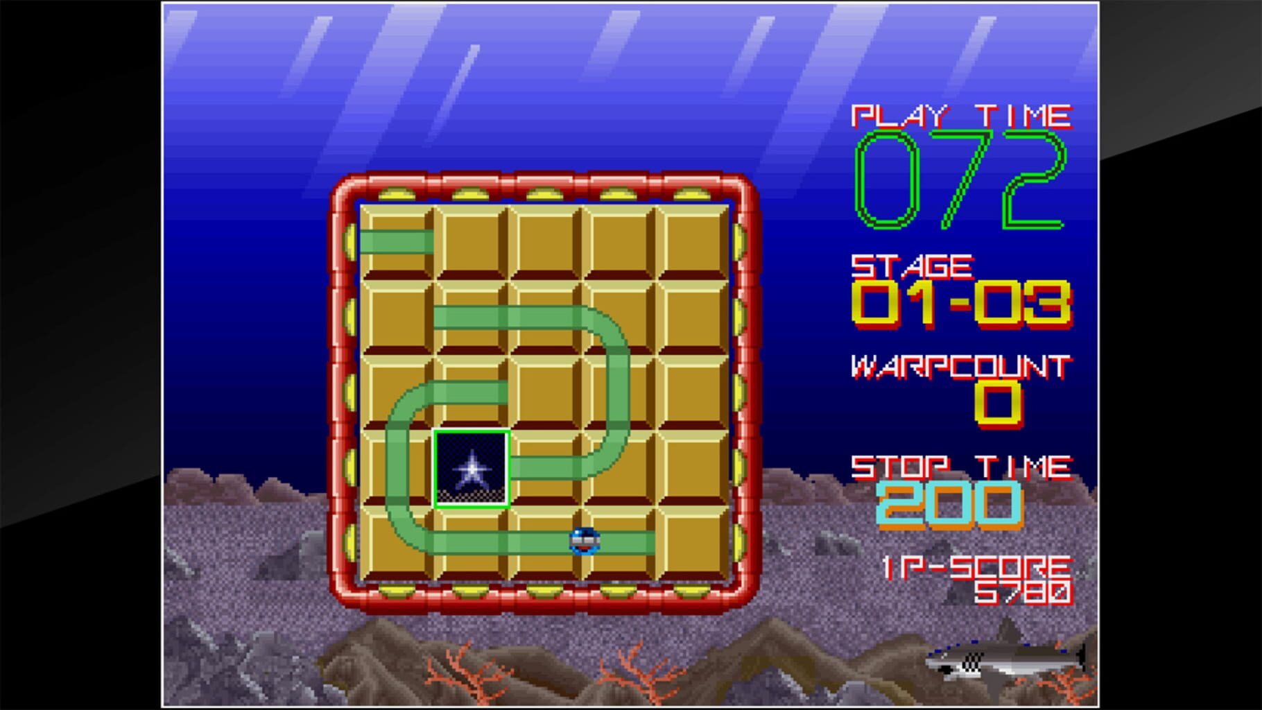 Captura de pantalla - Arcade Archives: Cue Brick