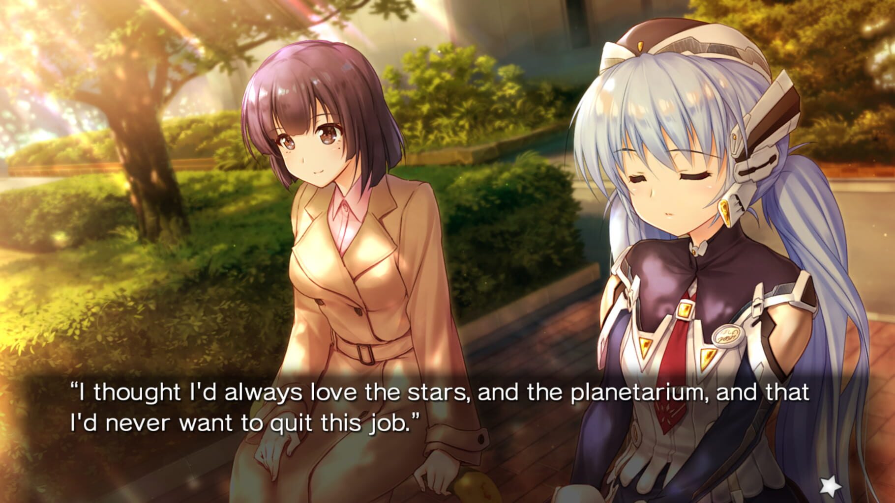 Planetarian: The Reverie of a Little Planet & Snow Globe screenshot