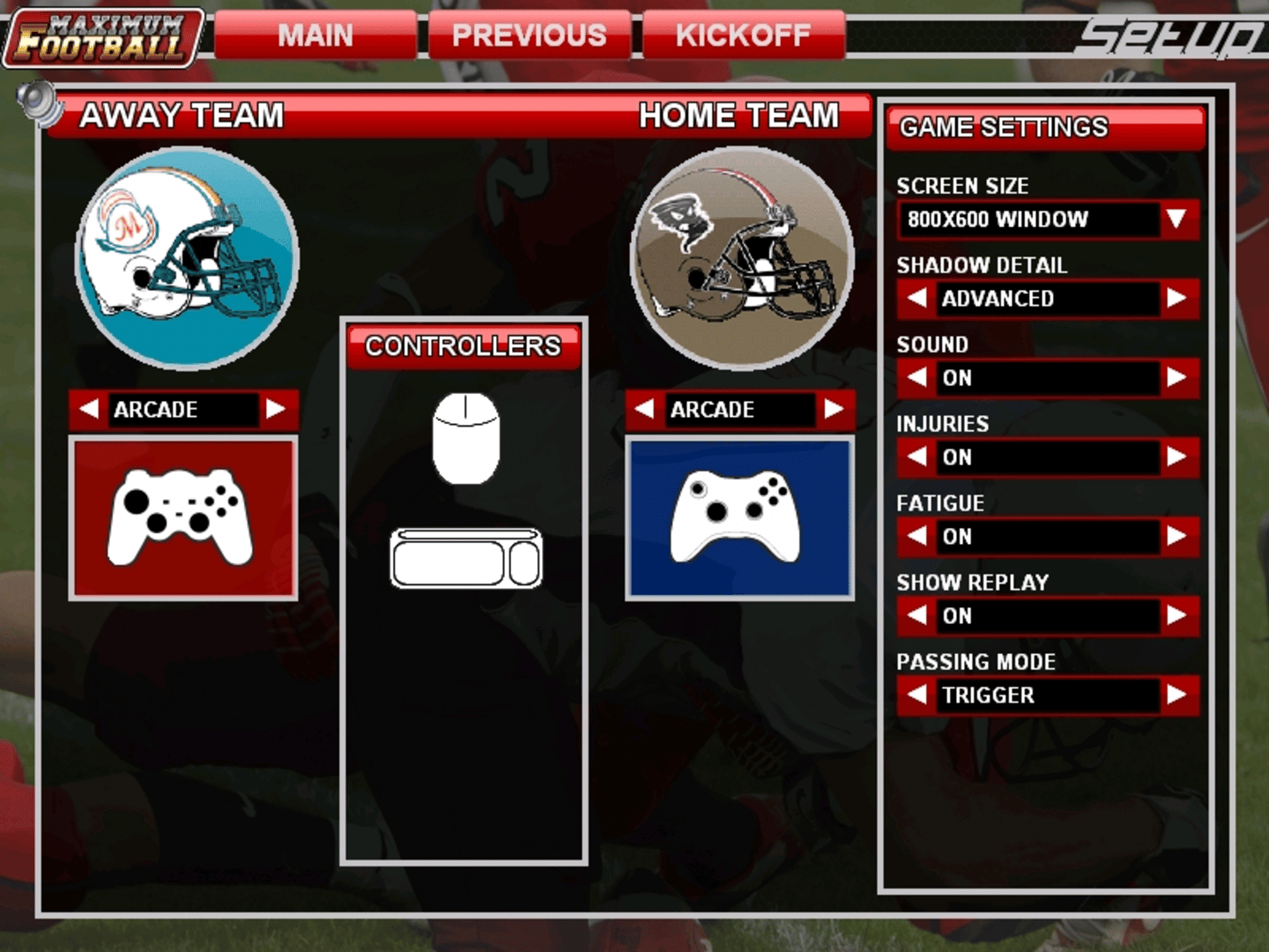 Maximum Football screenshot