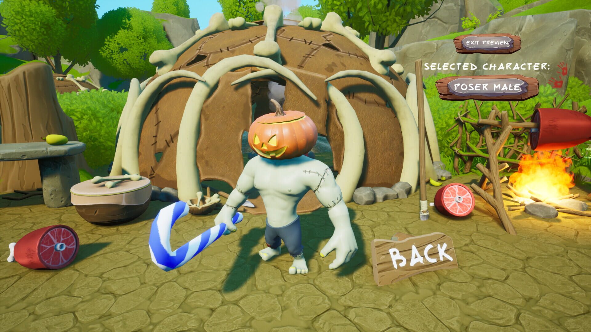 Crackin' Smackin: Customization Set - Pumpkinhead - Screenshot