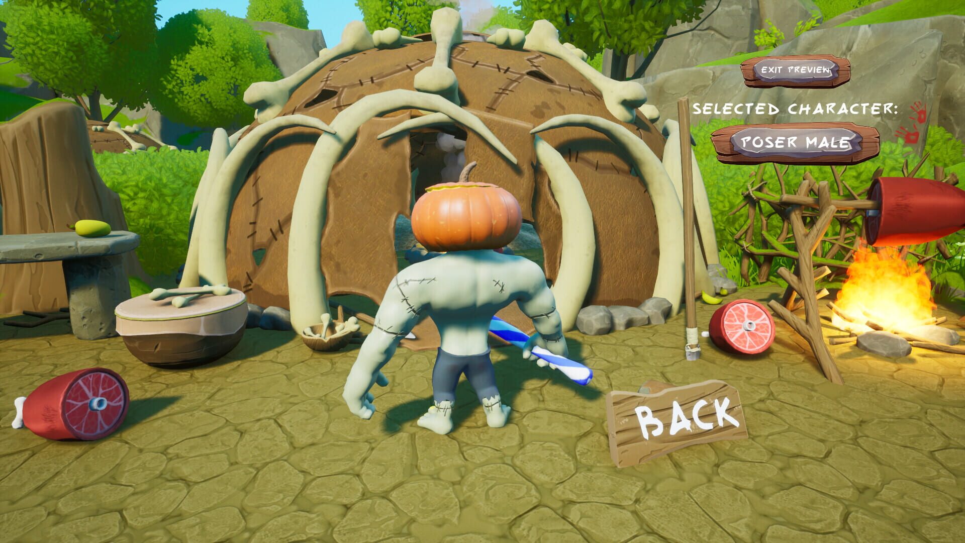 Crackin' Smackin: Customization Set - Pumpkinhead - Screenshot