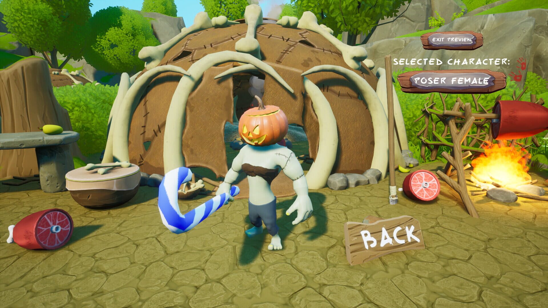 Crackin' Smackin: Customization Set - Pumpkinhead - Screenshot
