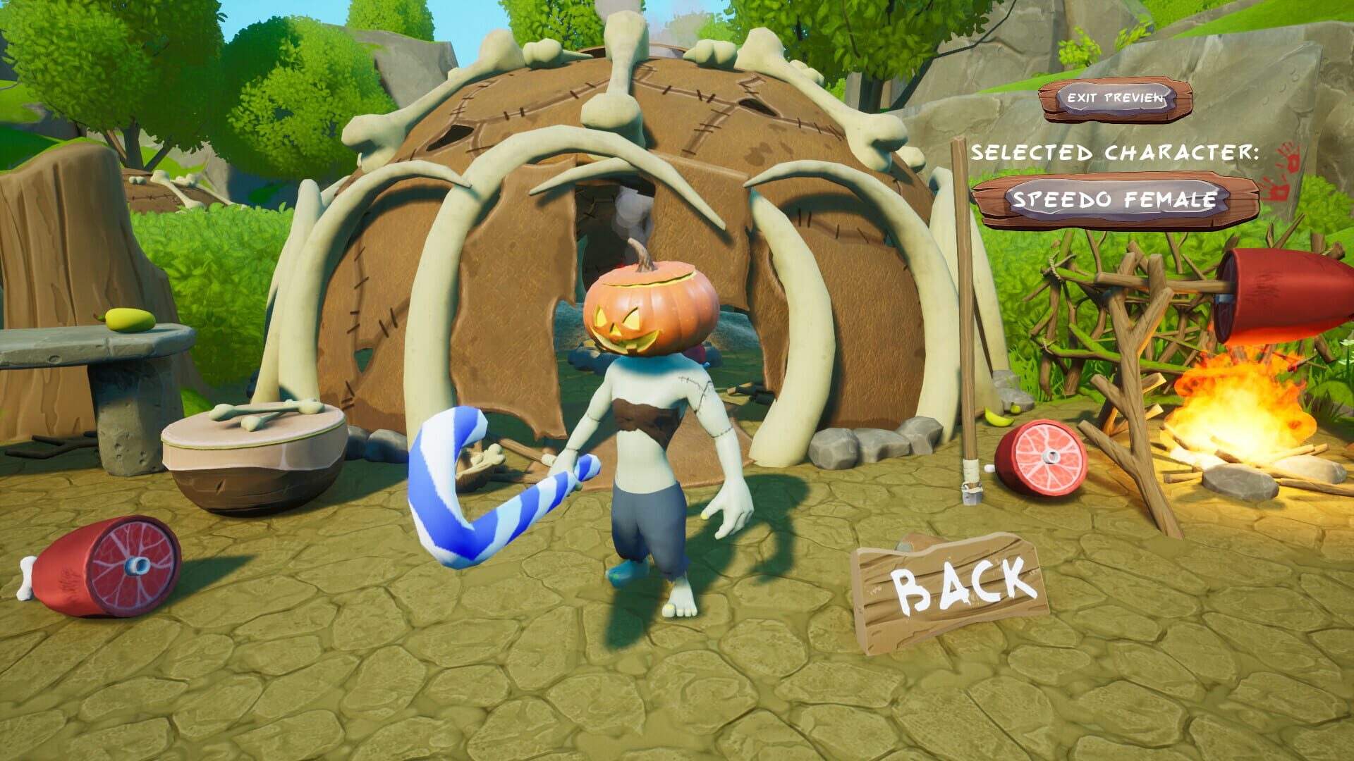 Crackin' Smackin: Customization Set - Pumpkinhead - Screenshot