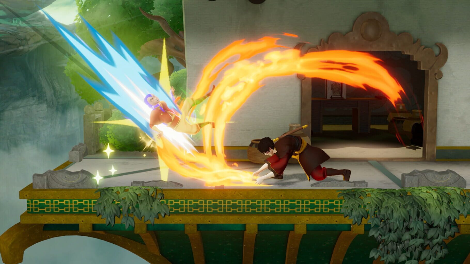 Captura de pantalla - Nickelodeon All-Star Brawl 2: Zuko Brawl Pack