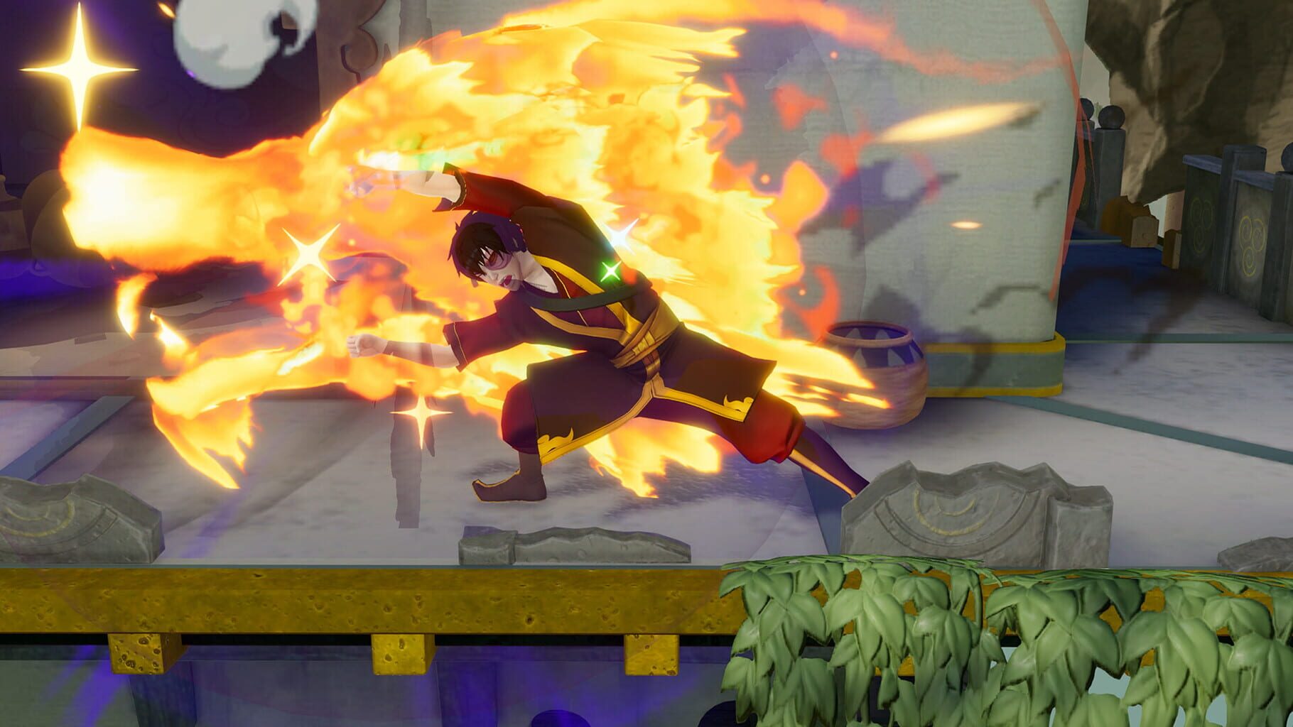 Captura de pantalla - Nickelodeon All-Star Brawl 2: Zuko Brawl Pack