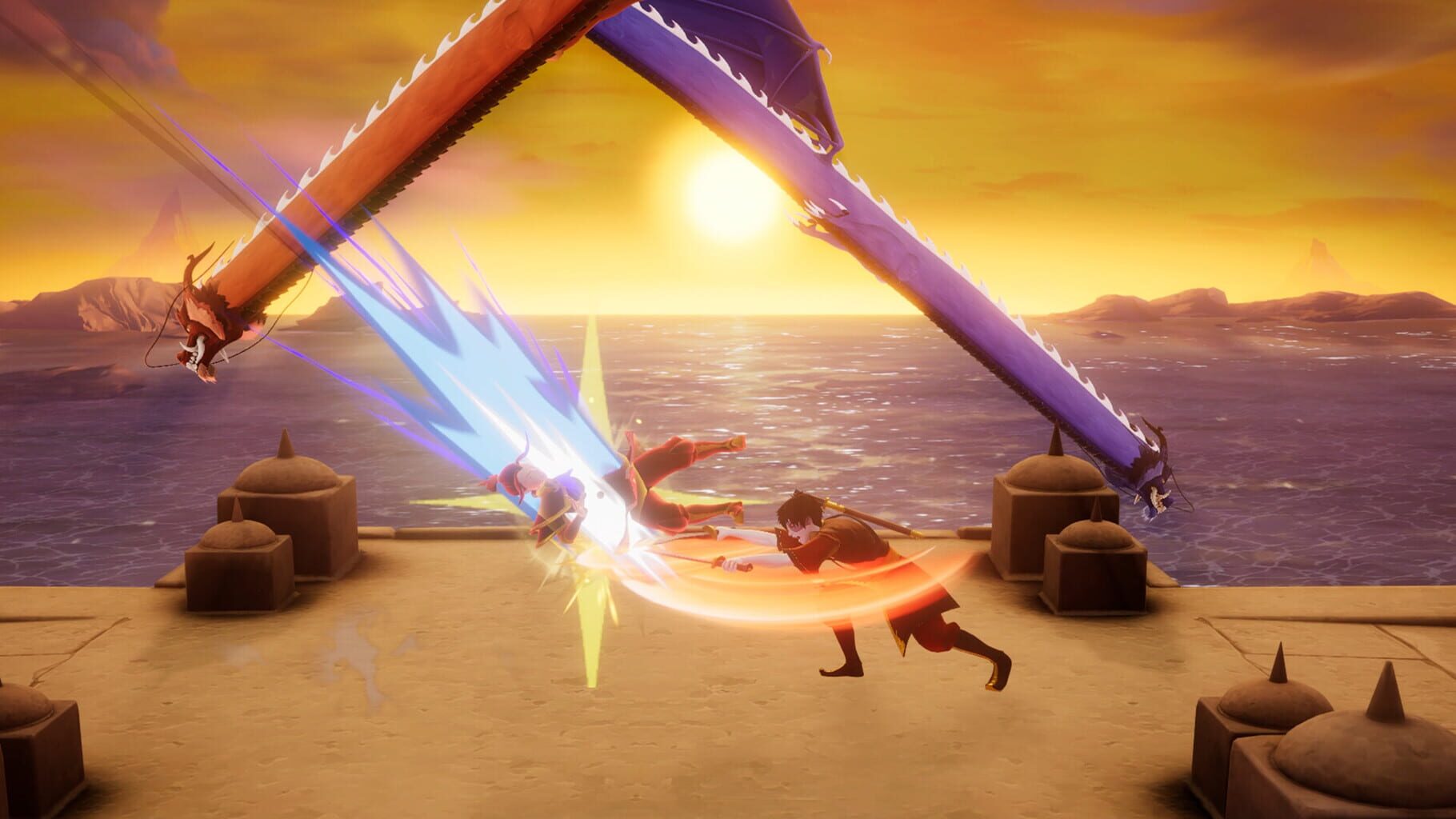 Captura de pantalla - Nickelodeon All-Star Brawl 2: Zuko Brawl Pack