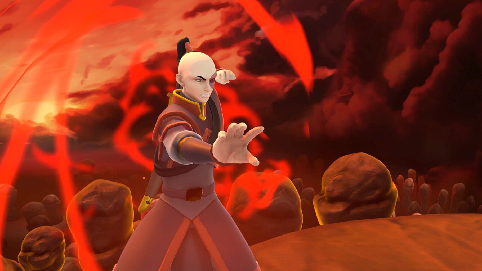 Captura de pantalla - Nickelodeon All-Star Brawl 2: Zuko Brawl Pack