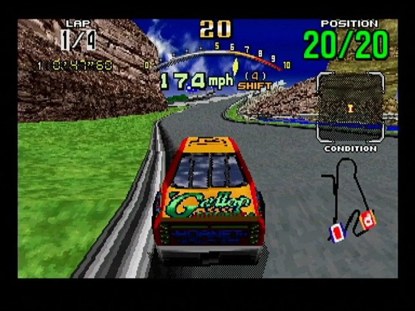 Captura de pantalla - Daytona USA