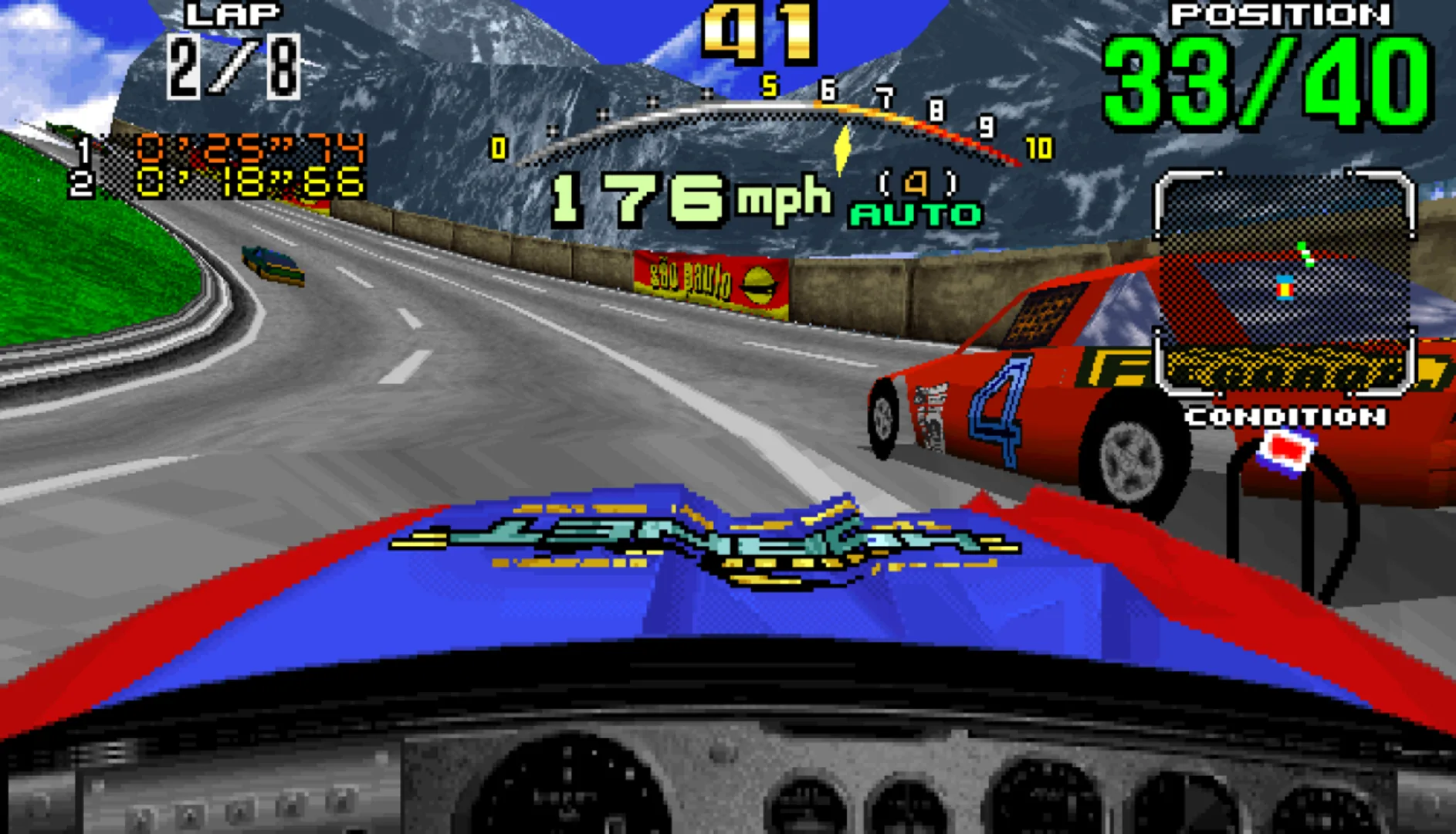 Captura de pantalla - Daytona USA