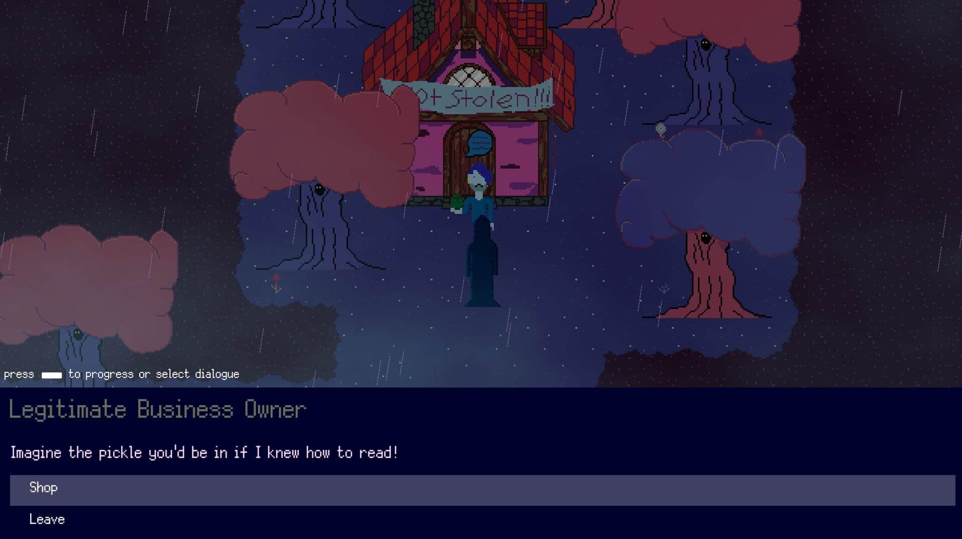 The Watcher's Curse - Screenshot
