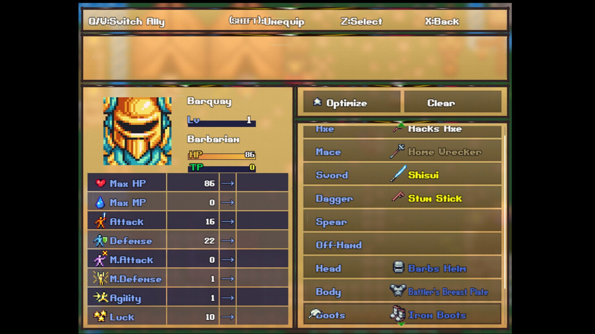 Turtle River RPG - Screenshot