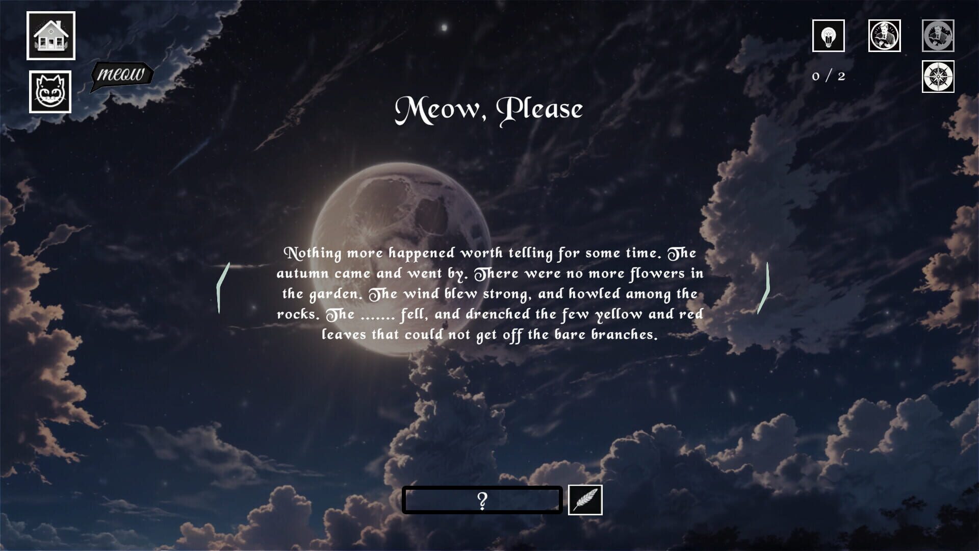 Listen, Think, Meow! - Screenshot