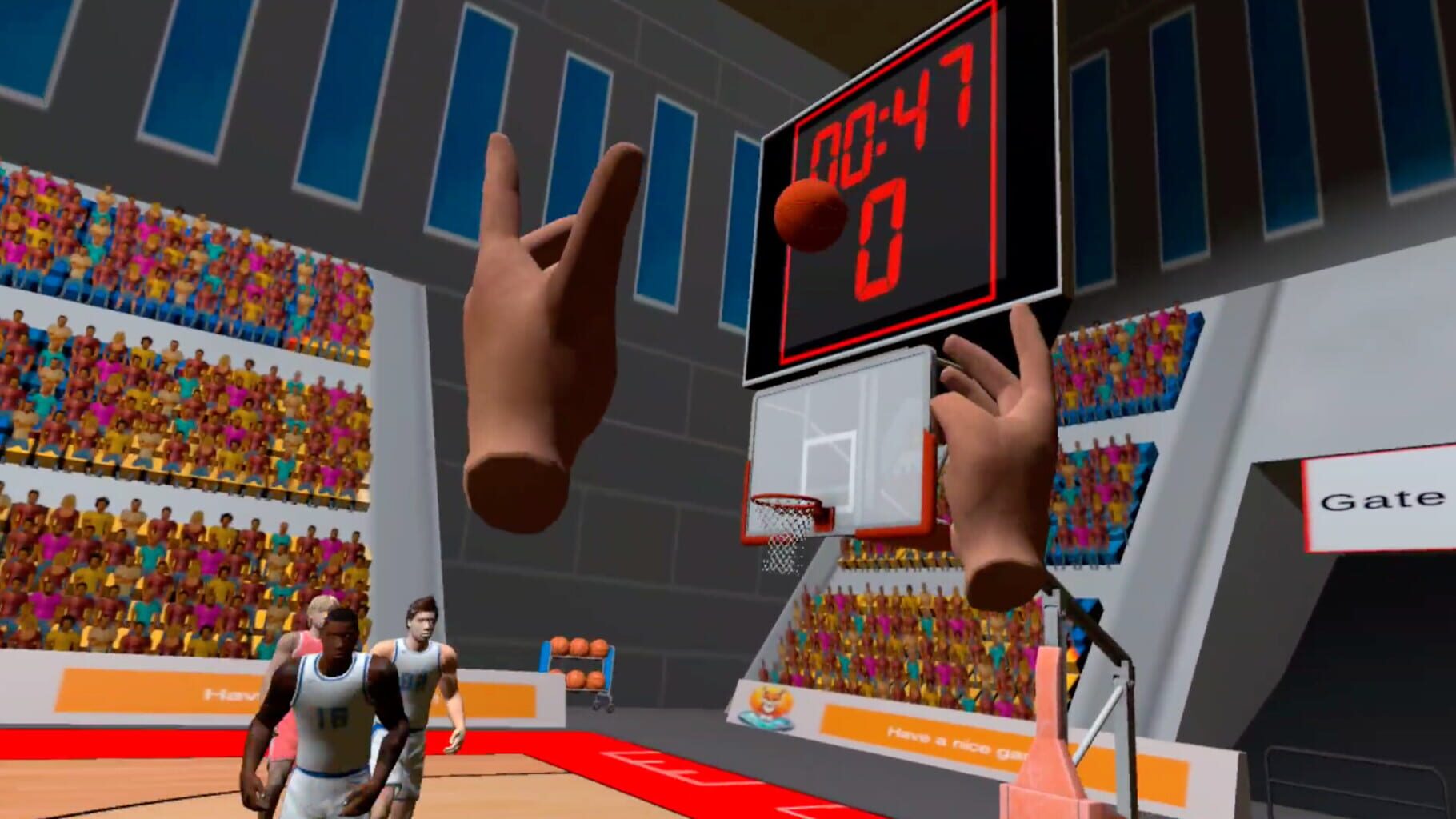 Captura de pantalla - Basketball VR