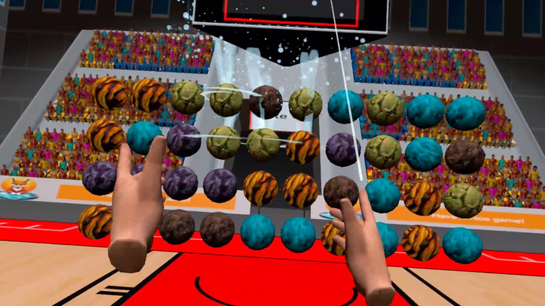 Captura de pantalla - Basketball VR