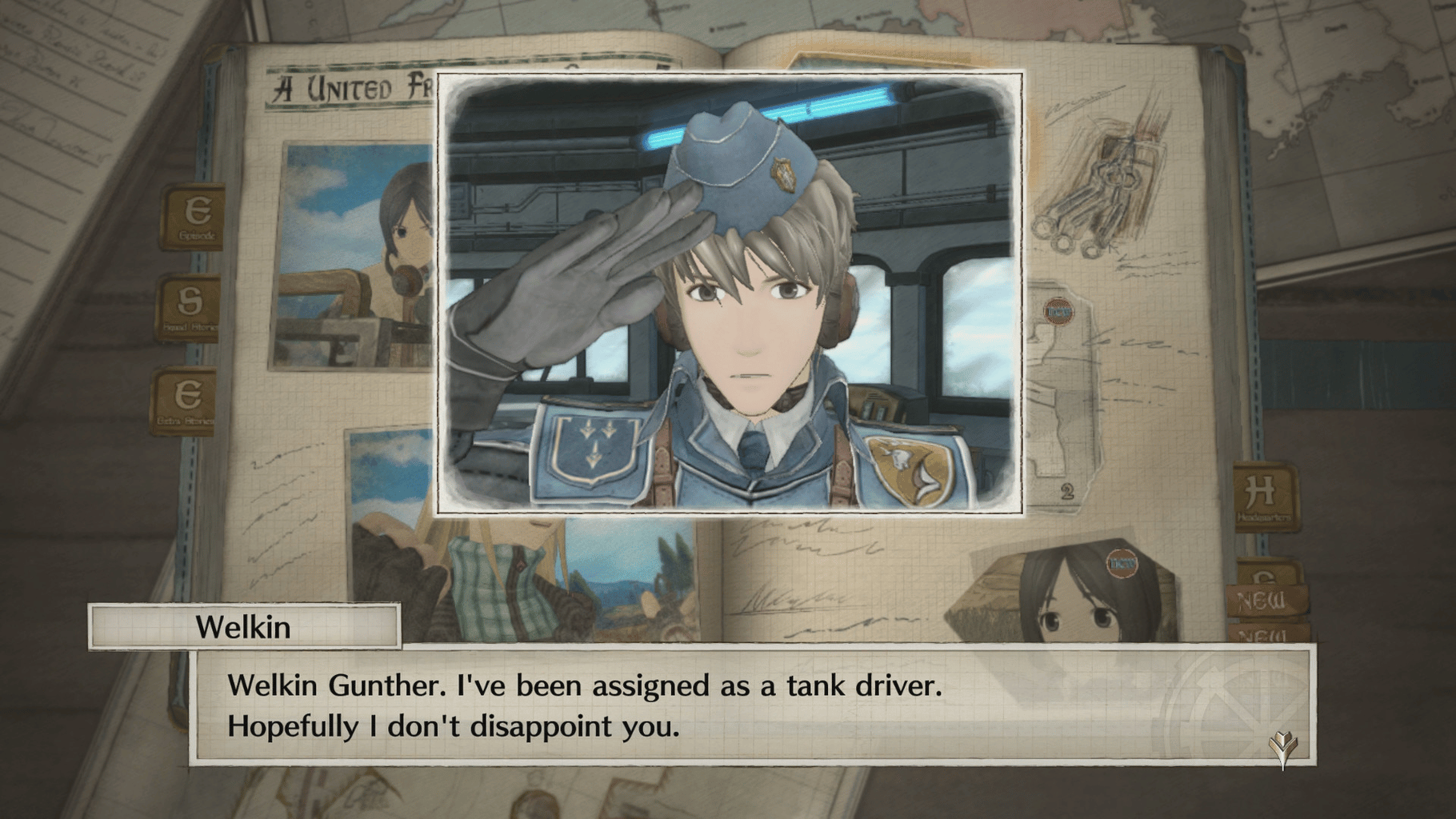 Valkyria Chronicles 4: A United Front with Squad 7 screenshot