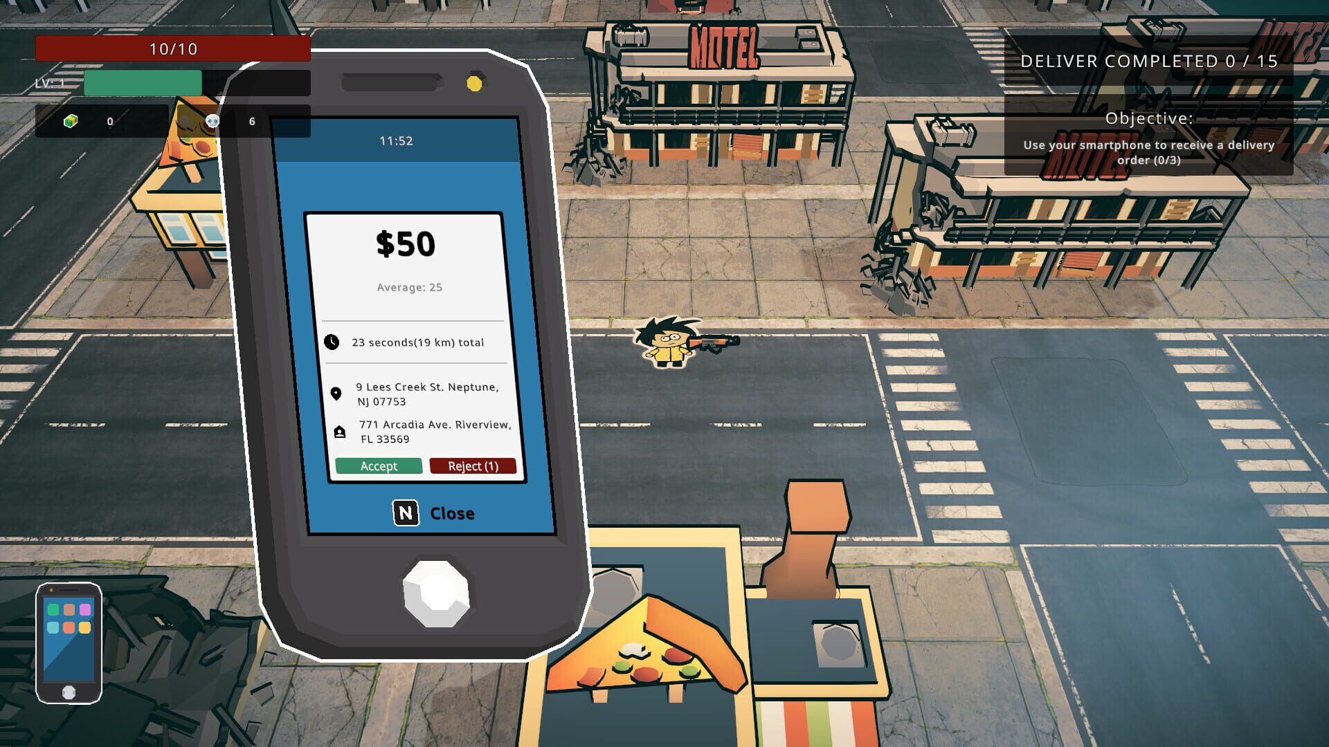 Rush Delivery - Screenshot