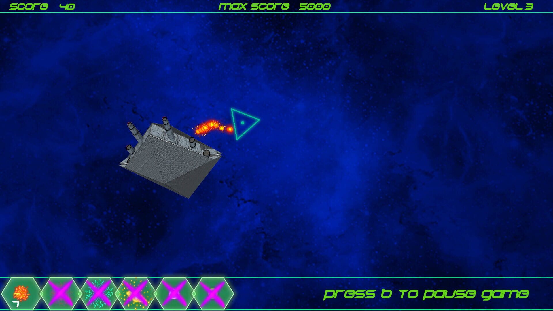 Omega Space - Screenshot