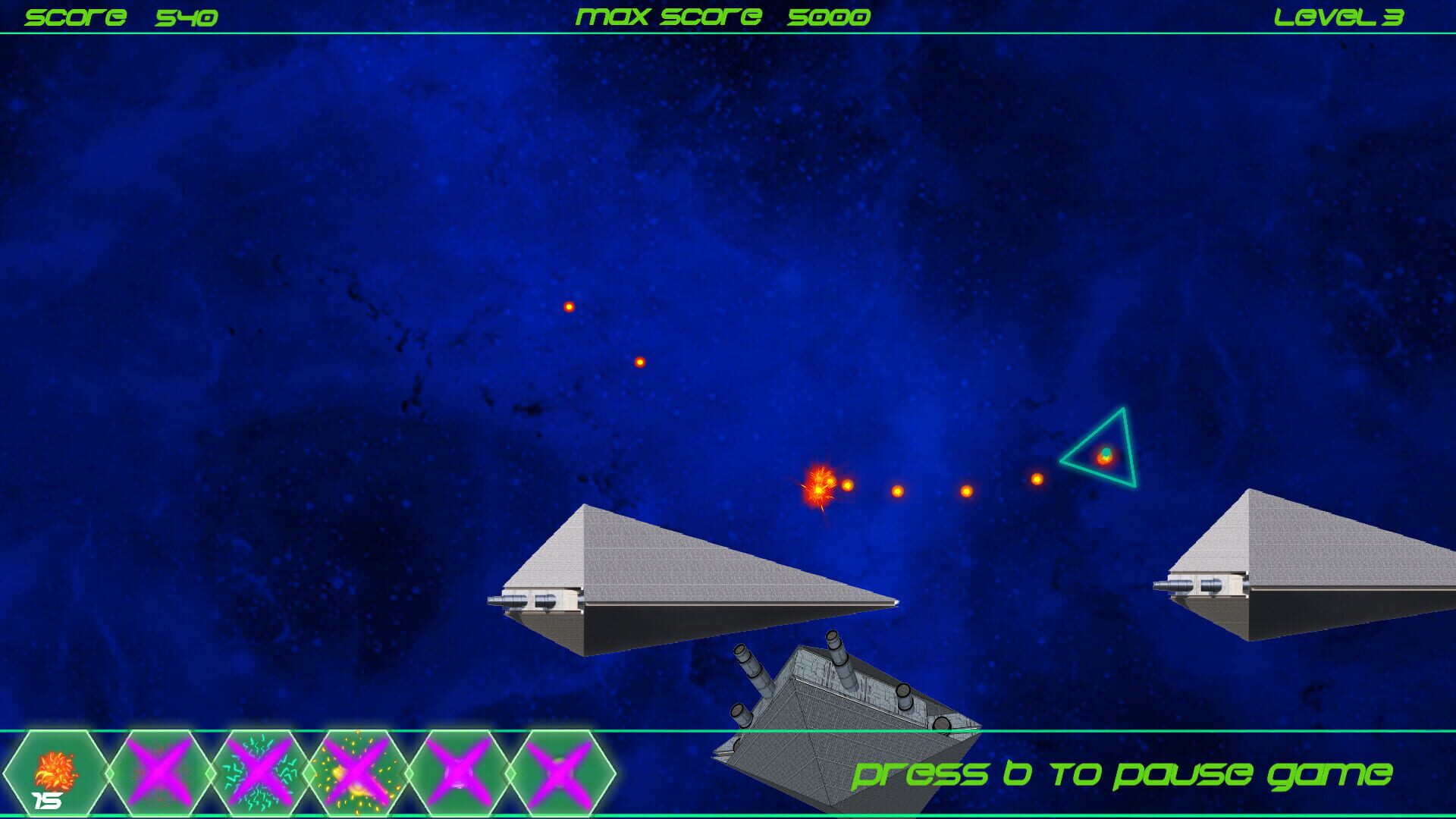 Omega Space - Screenshot
