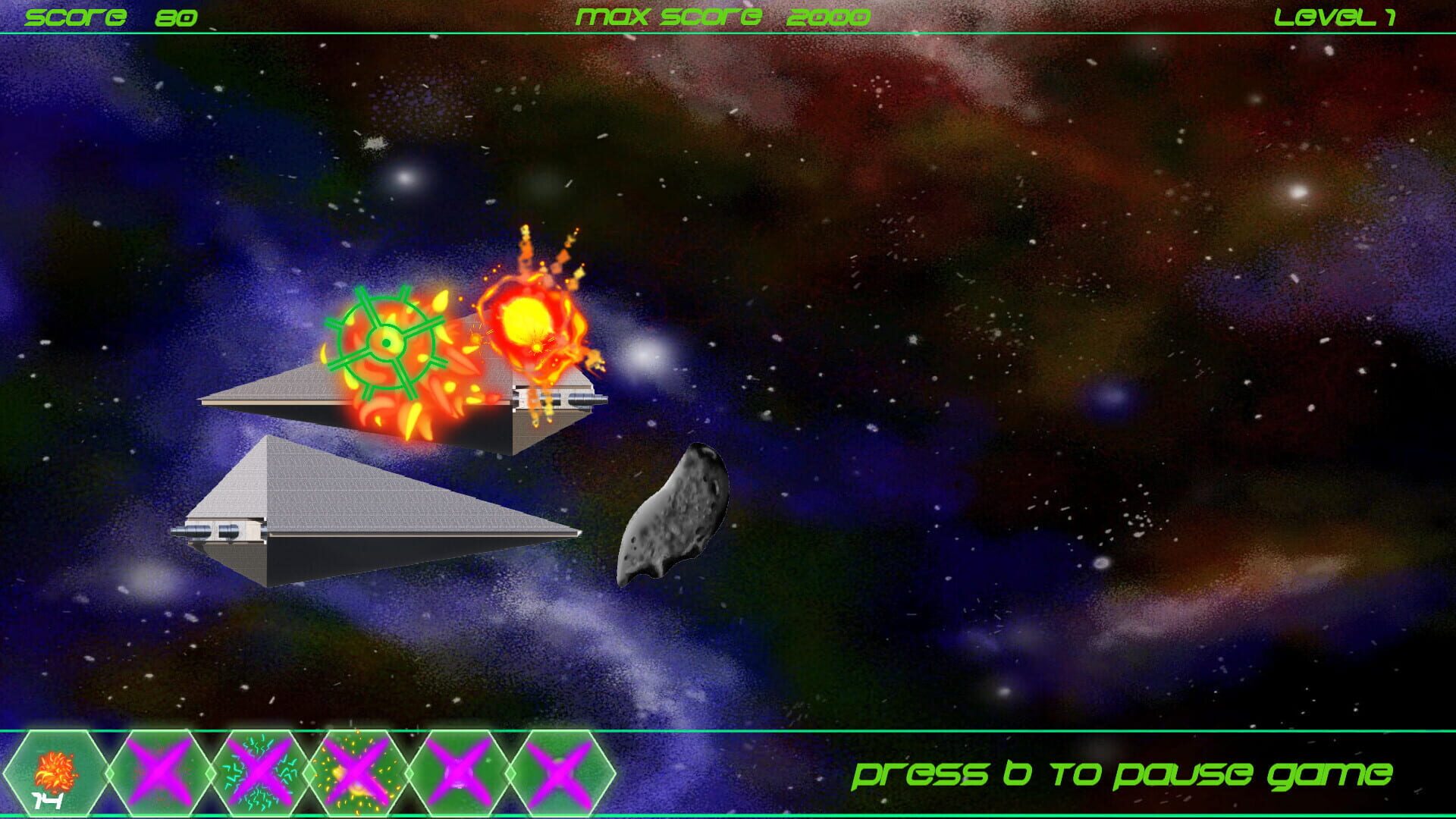 Omega Space - Screenshot