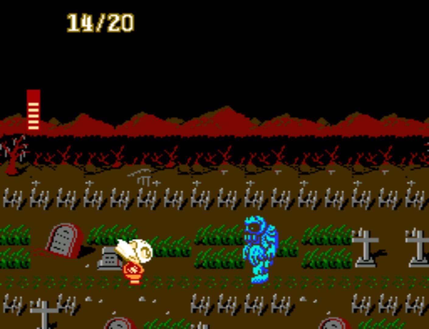 Splatterhouse: Wanpaku Graffiti screenshot