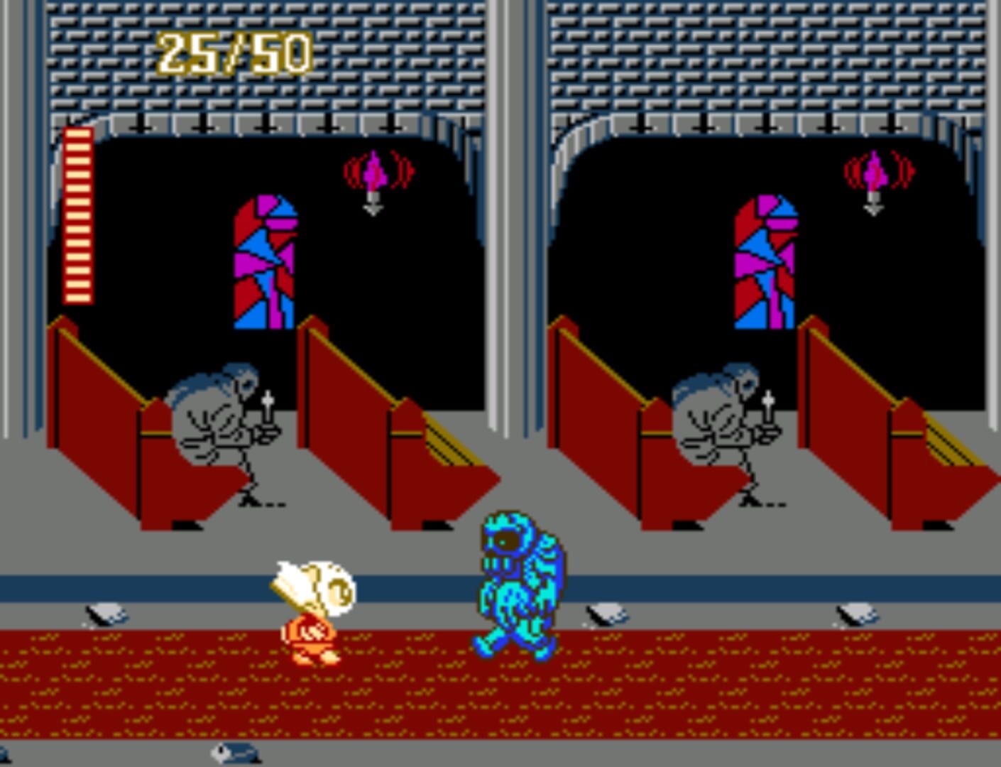 Splatterhouse: Wanpaku Graffiti screenshot