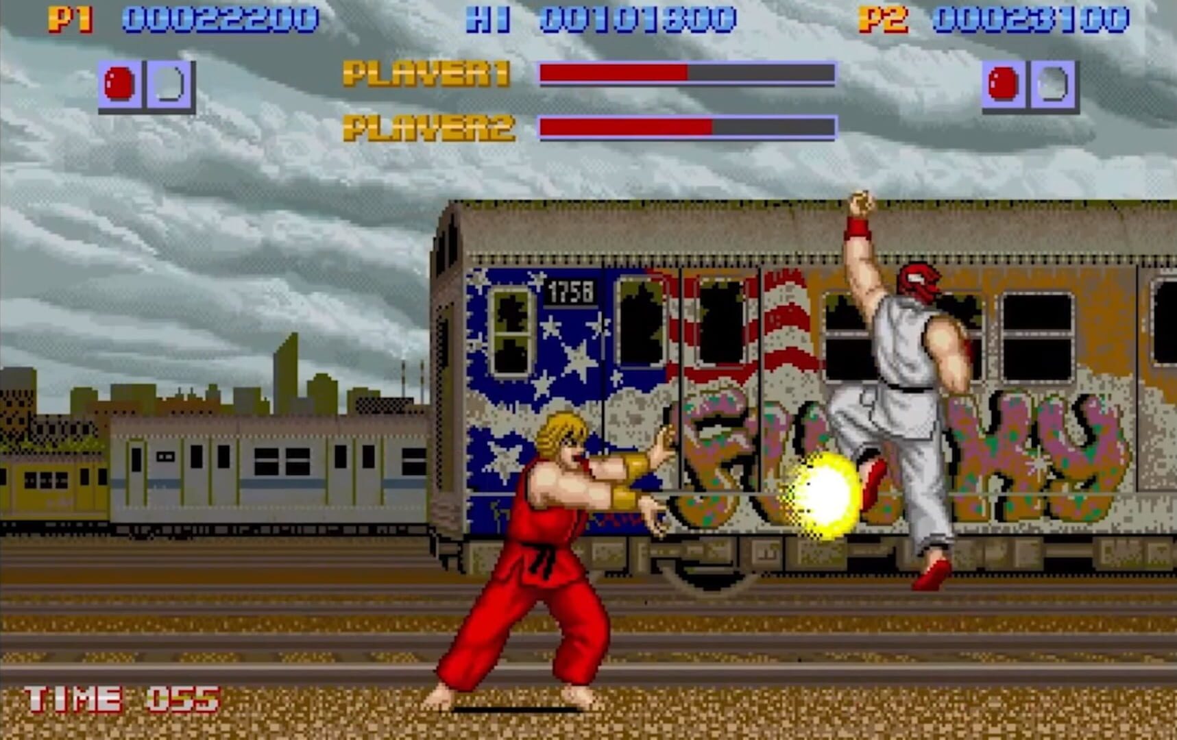 Street Fighter screenshot