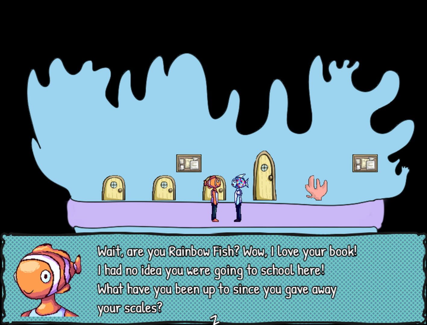 Rainbow Fish Goes to College - Screenshot
