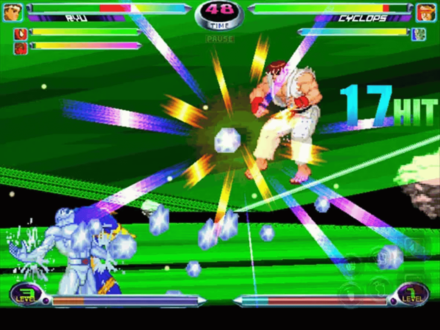 Marvel vs. Capcom 2: New Age of Heroes screenshot