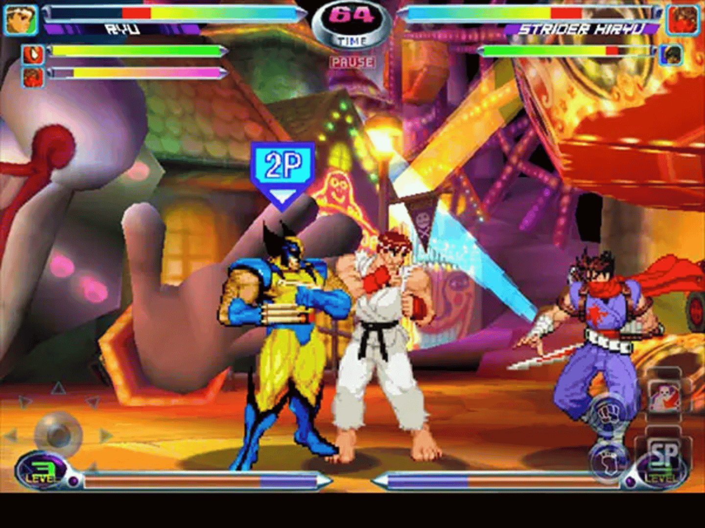 Marvel vs. Capcom 2: New Age of Heroes screenshot