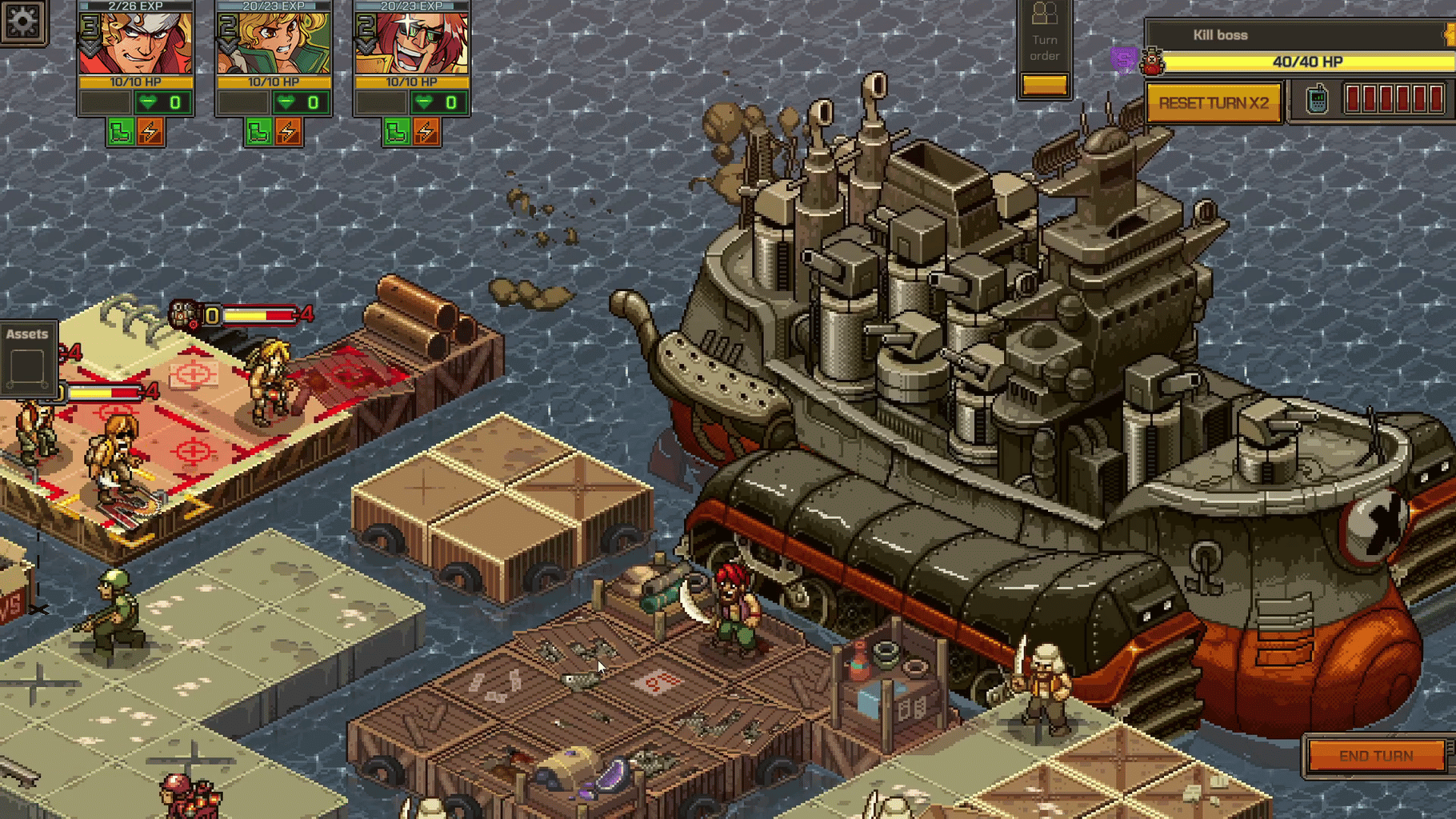 Metal Slug Tactics screenshot