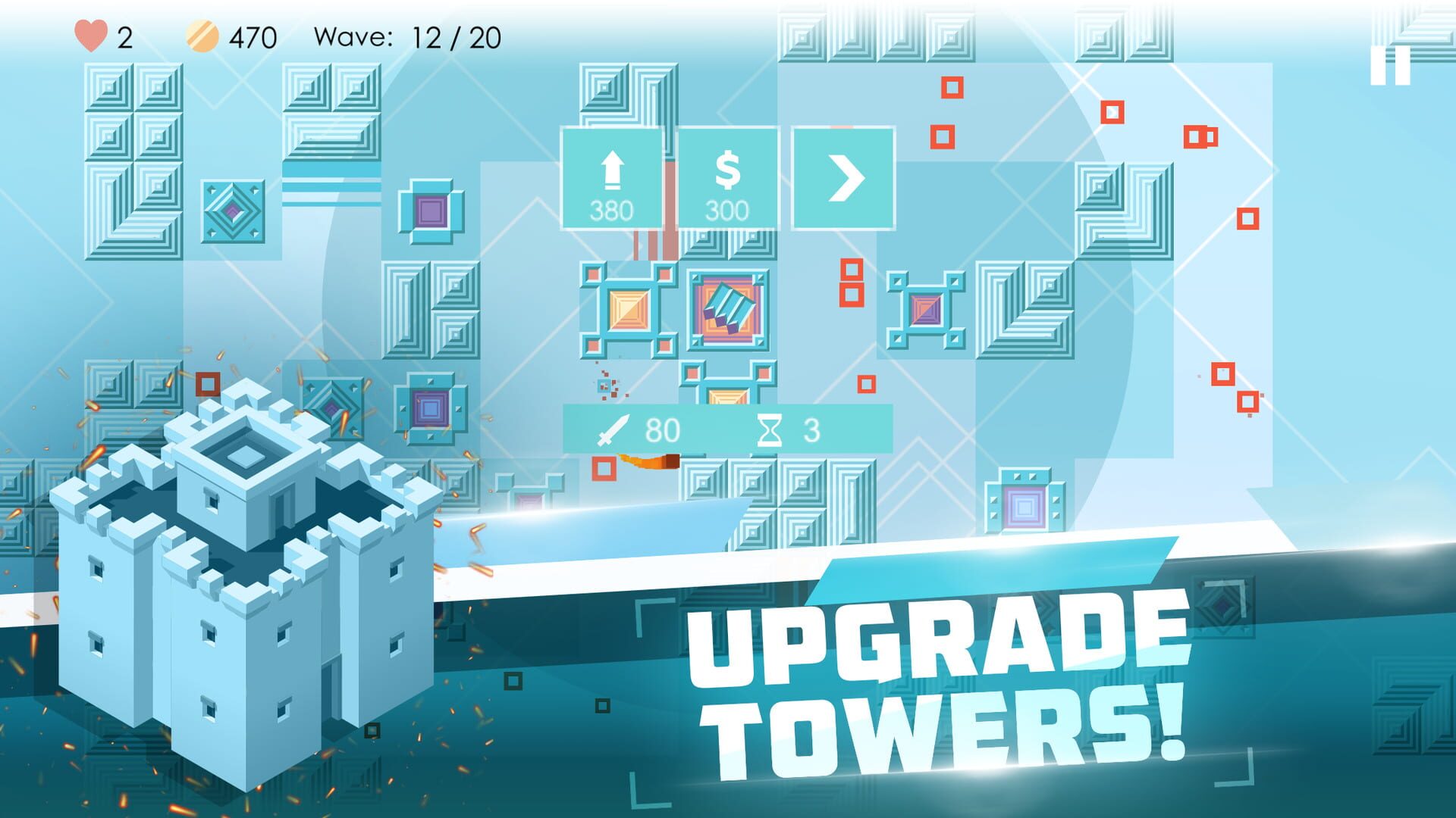 Mini TD 2: Relax Tower Defense - Screenshot