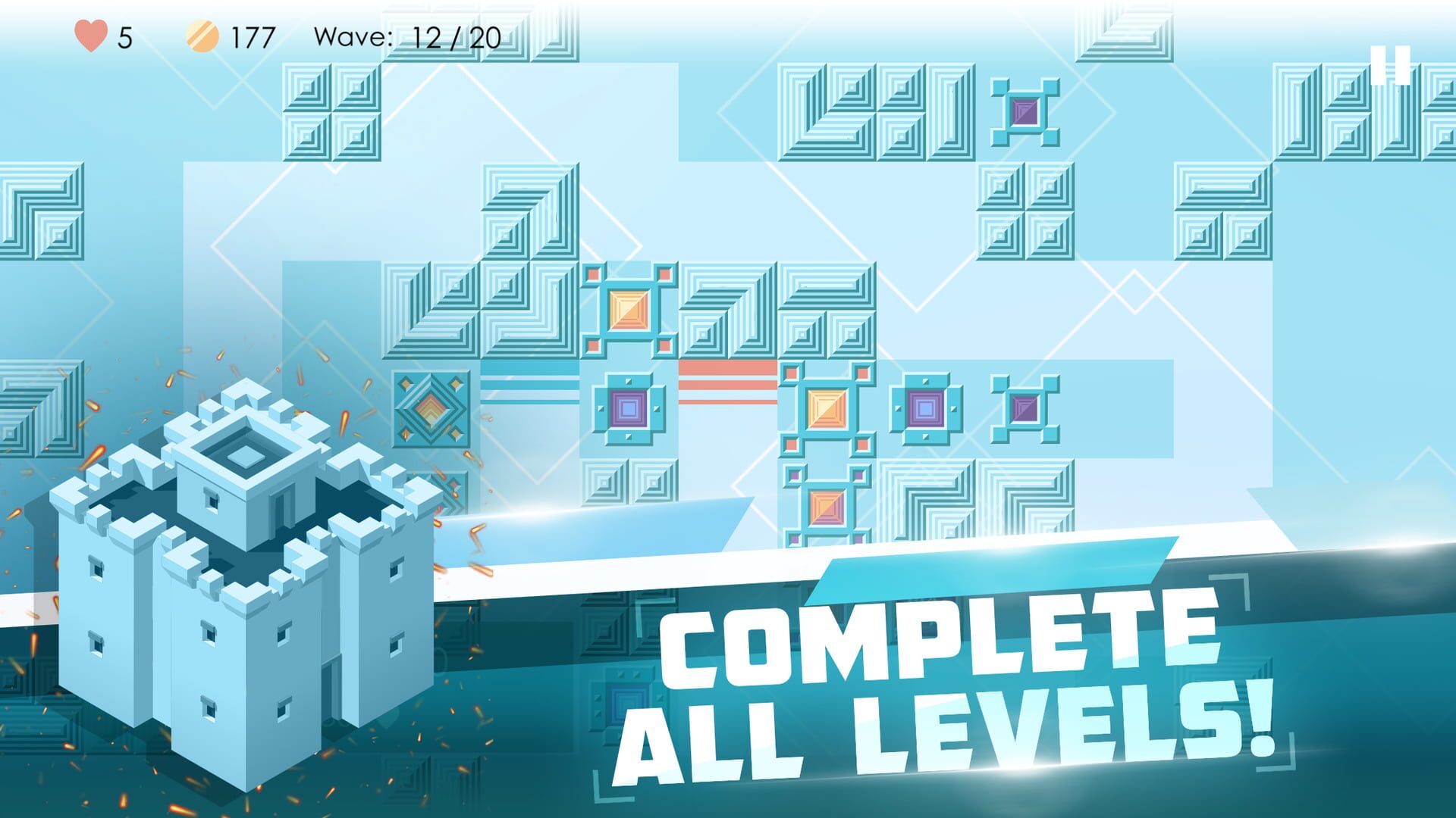 Mini TD 2: Relax Tower Defense - Screenshot