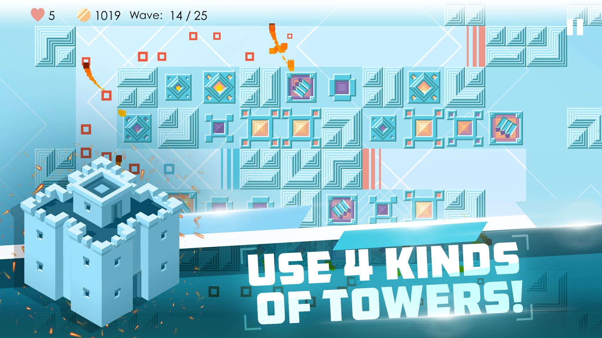 Mini TD 2: Relax Tower Defense - Screenshot